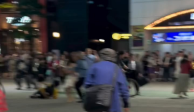 High speed police chase in the middle of Kabukicho