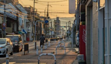 "On the way home." - Kyoto