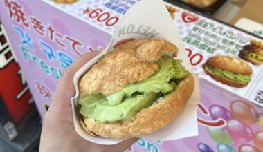 Melonpan with Ice Cream just slaps 💯