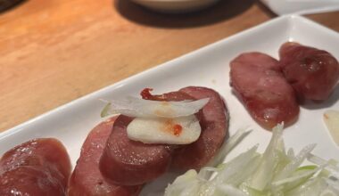 When you just gotta hafta needa beer and some gyoza