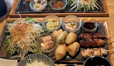 JAPANESE TEISHOKU (set meals) is just so gooood 🍽️🇯🇵