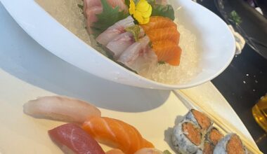 Kashi sushi and sashimi for one