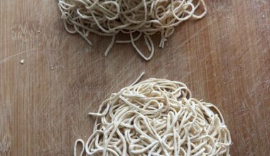 first successful attempt at noodles