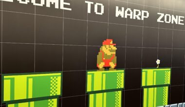 Mario Wall Art in Kyoto in 2024