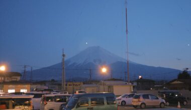 Fuji-san in Fujiyoshida