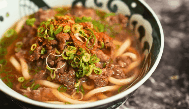 I made Niku Udon (Japanese Beef Udon)