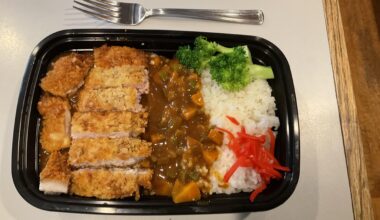 Katsu curry bento