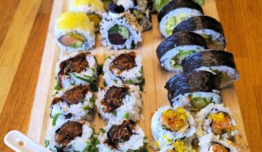 [Homemade sushi] – not gimbap this time, I promise!