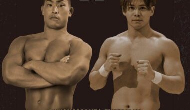 Daiki Nagai taking on OSW's Shota Kofuji at TAKAYAMANIA EMPIRE IV.