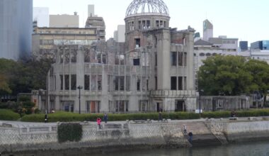 A-Bomb Dome at the Hiroshima Peace Memorial Park