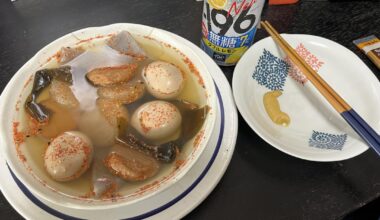I think Only me eating Oden in Summer 😆