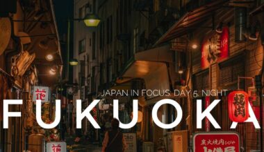 [OC] Japan in Focus, Spring - Day 5: Fukuoka