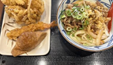Udon from Marugame Seimen - Tokyo