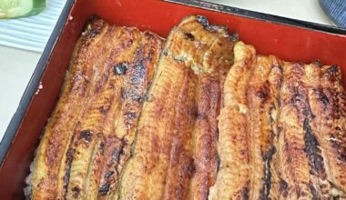 I never tried eel or onagi when I was in my country but I have to taste it out of curiosity in Japan. Turns out that it was so good!