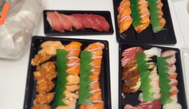 Tonight's Delicious Sushi feast