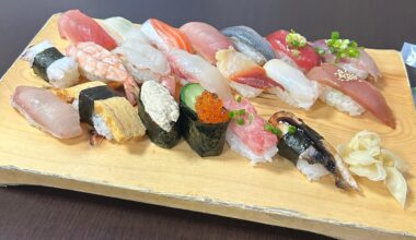 Uomaru (Naha, Okinawa) Sushi Set
