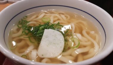 Kake Udon Noodle Soup