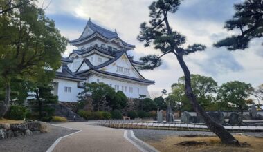 Kishiwada Castle and nearby