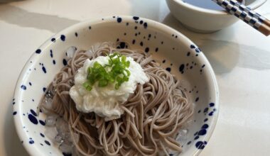 Woke up 7:30am craving soba