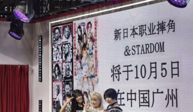 Announced at Bilibili World in Shanghai today, NJPW - Stardom collab show in Guangzhou on October 5th