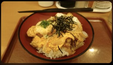 The inspiration for my 唐揚げ親子丼