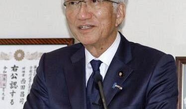 LDP Nishida who won a seat says it's "unthinkable" for Ishiba to continue as prime minister