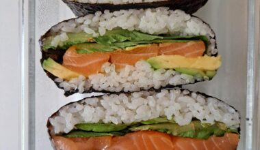 First time onigirazu