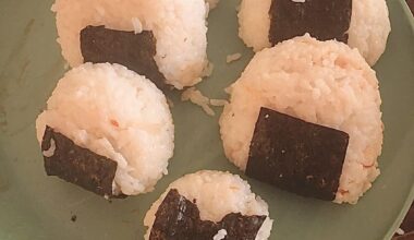 Onigiri! 🍙(Made it myself :D)