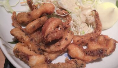 Deep Fried Squid Legs