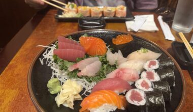 Sashimi and Sushi Dinner👌🏼
