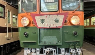 Amazing trains in the Nagoya railway museum