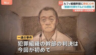 "Luffy Robbery Ring" Executive Tomonobu Kojima Sentenced to 20 Years in Prison