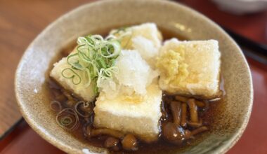 Agedashi dofu