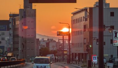 Sunset in Nara