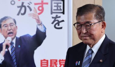 Japan's PM Ishiba denies talk he will quit following election drubbing