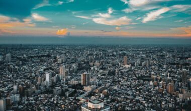 City view of Ikebukuro