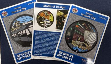 Toyama City Manhole Cover Card