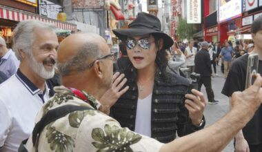 Japan's Michael Jackson impersonator helps tackle overtourism woes