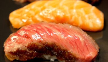 Surf and Turf Nigiri