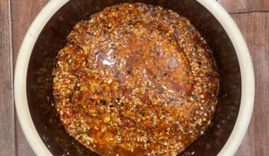 Jimmy nardello pepper miso (5 days in)