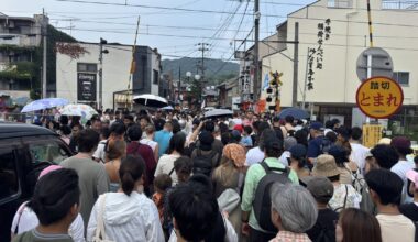 Kyoto is not longer a peaceful city.