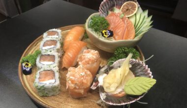 Salmon platter