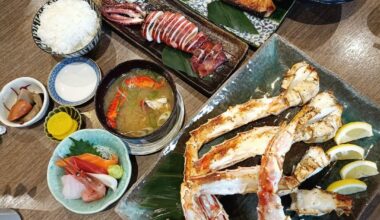 My delicious in Sapporo Fish Market