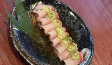 Had an amazing Omakase style dinner + Crème Brûlée. Favorite food and favorite desert all in one night. This was at Temaki Den in Denver, Colorado if anyone was wondering.