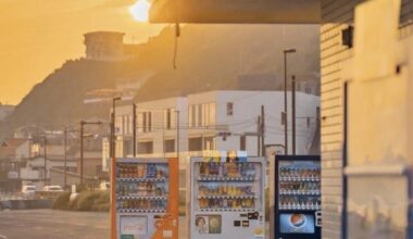 Japan vending machines, a definition of “aesthetic”.