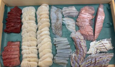 Some fish cut for tonight’s orders