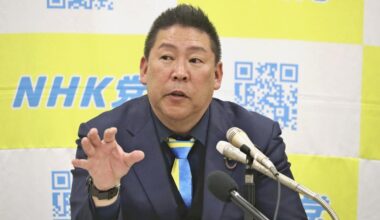 Late Hyogo Prefectural Assembly Member’s Wife Files Complaint Against NHK Party Leader; Tachibana Faces Claim of Defamation