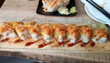 Some of the best sushi I've ever had icl