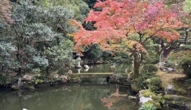 Japanese garden. Chion-in Temple in Kyoto