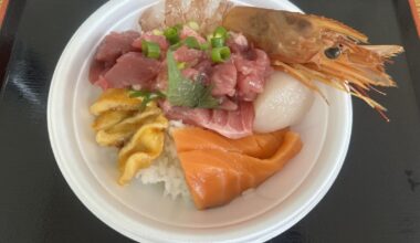 DIY Seafood Bowl in Aomori 🍚🦐